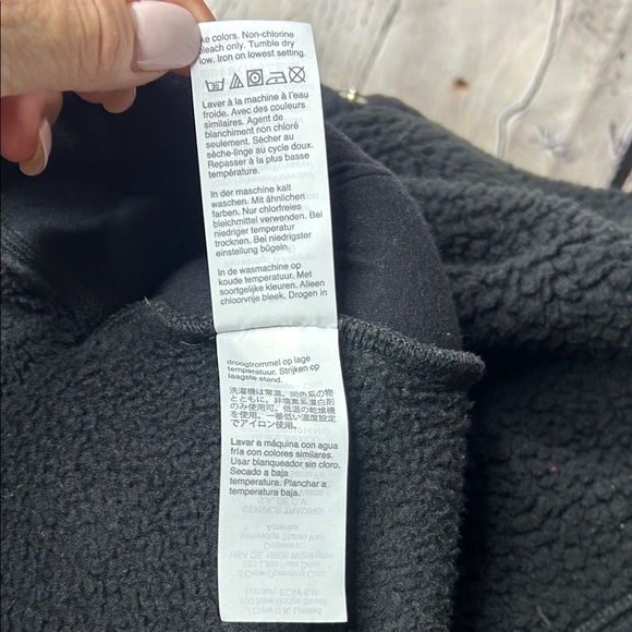 J.Crew women’s Sherpa snap pullover jacket size large - Picture 7 of 9